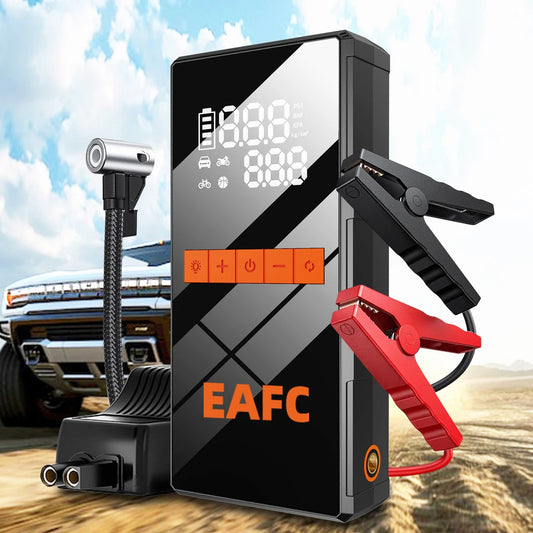 Portable Car Jump Starter & Air Pump